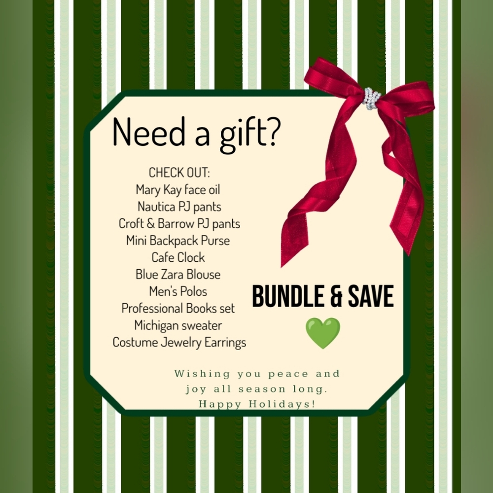 Need A Christmas Gift - Check Out My Closet.